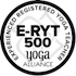 Yoga Alliance - E-RYT 500 certified